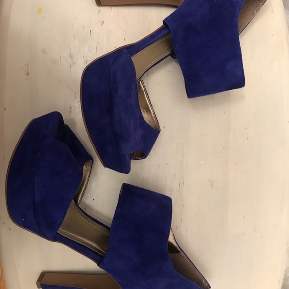 Suede BCBG Heels - Picture 3 of 7